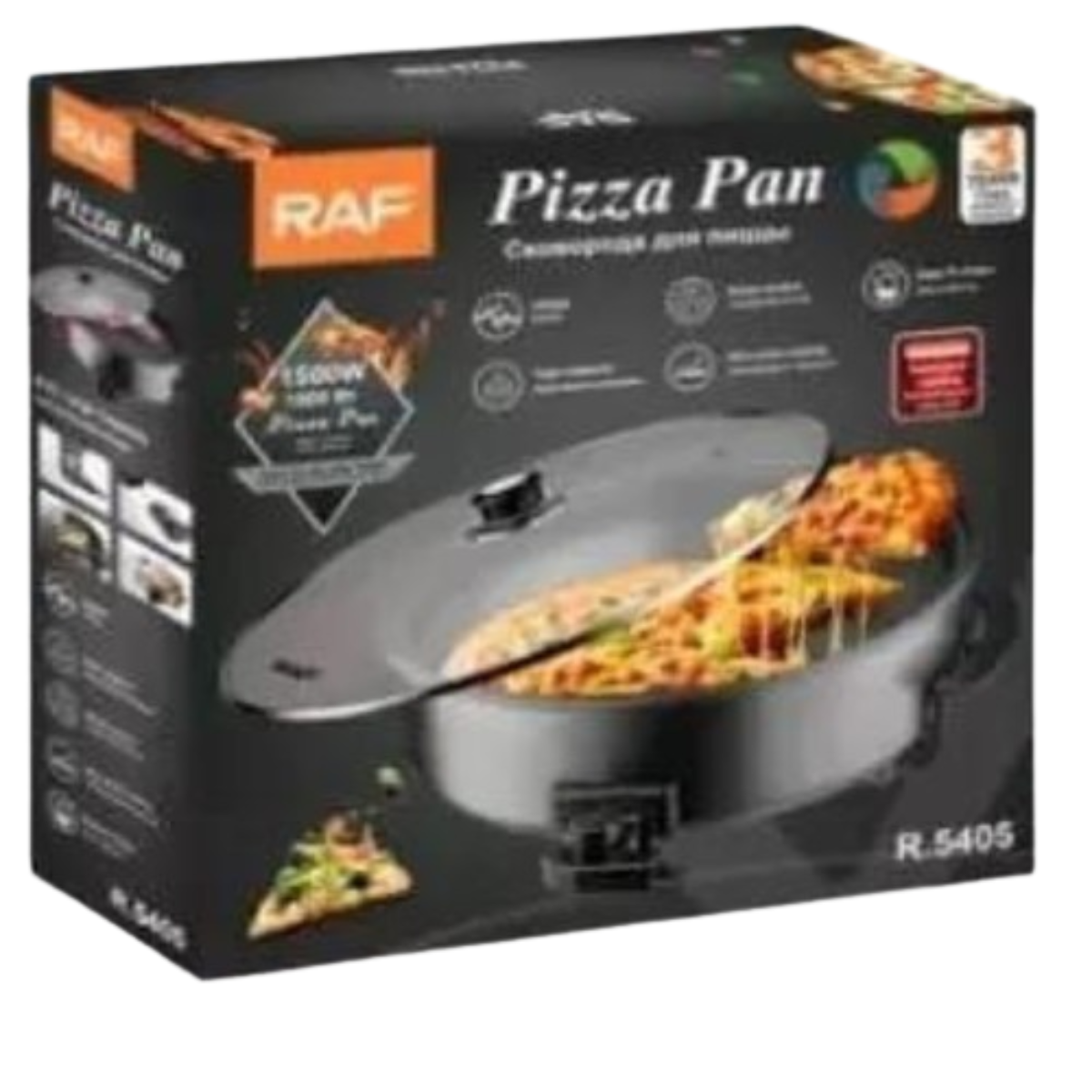 Horno Sartén Pizzero Eléctrico Multiuso