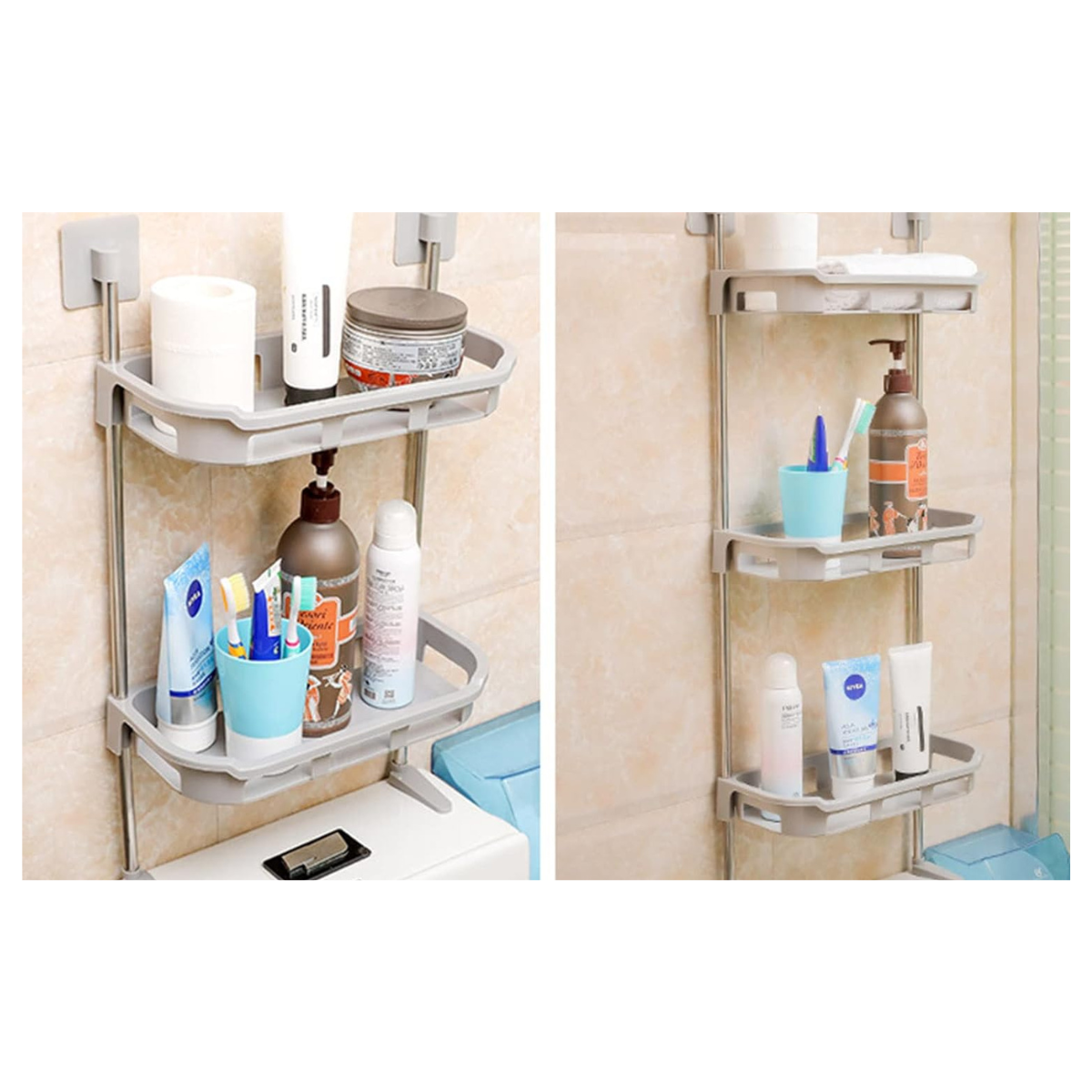 Estante Organizador de Acero 2 Capas