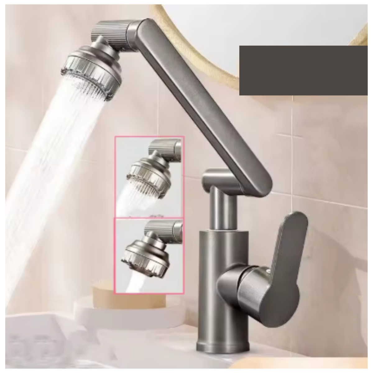 Grifo Flexible de 1080 Grados