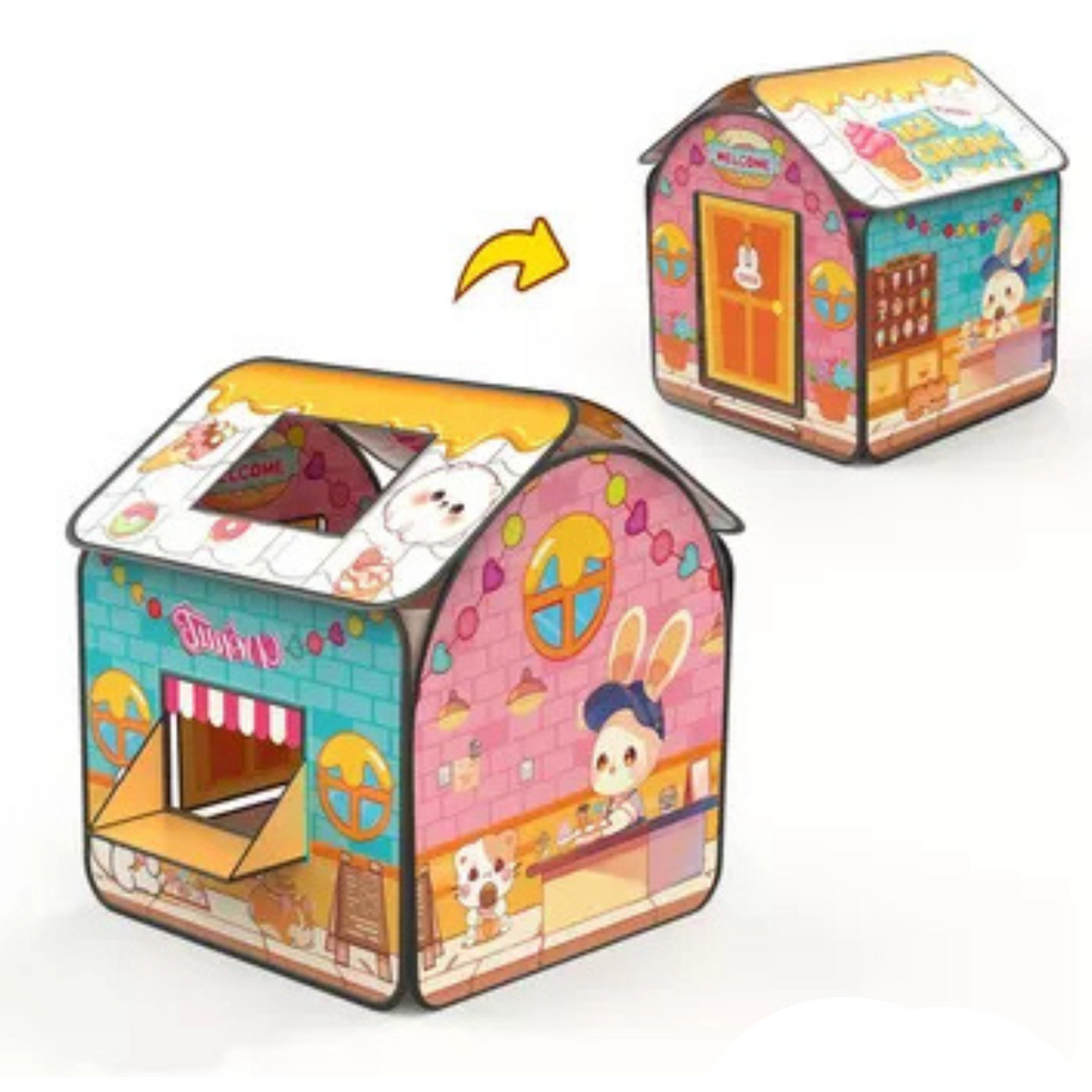 Carpa Infantil Heladería de Conejo