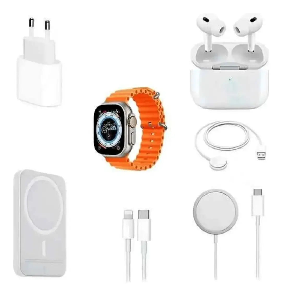 Set Smartwatch X8 Ultra+ Audífonos