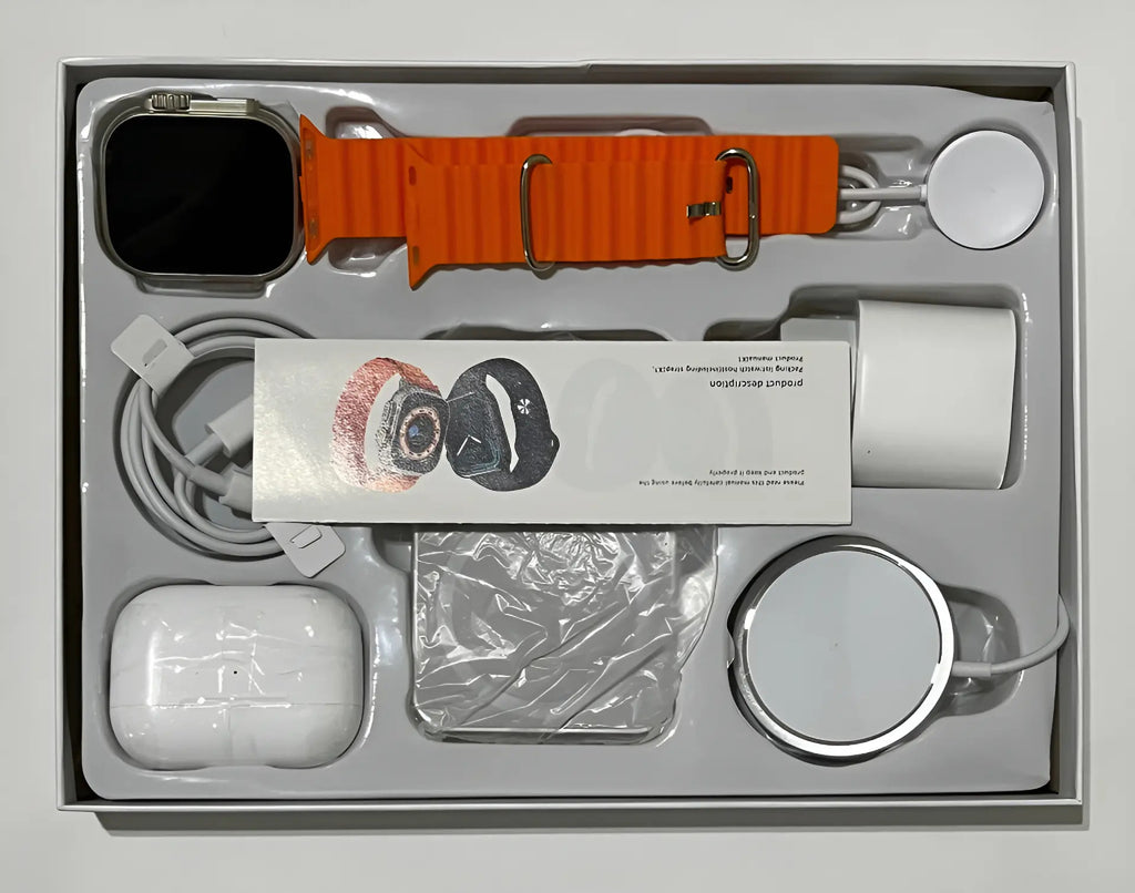 Set Smartwatch X8 Ultra+ Audífonos