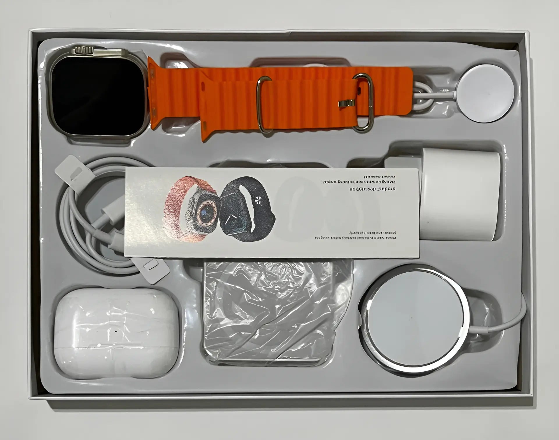 Set Smartwatch X8 Ultra+ Audífonos