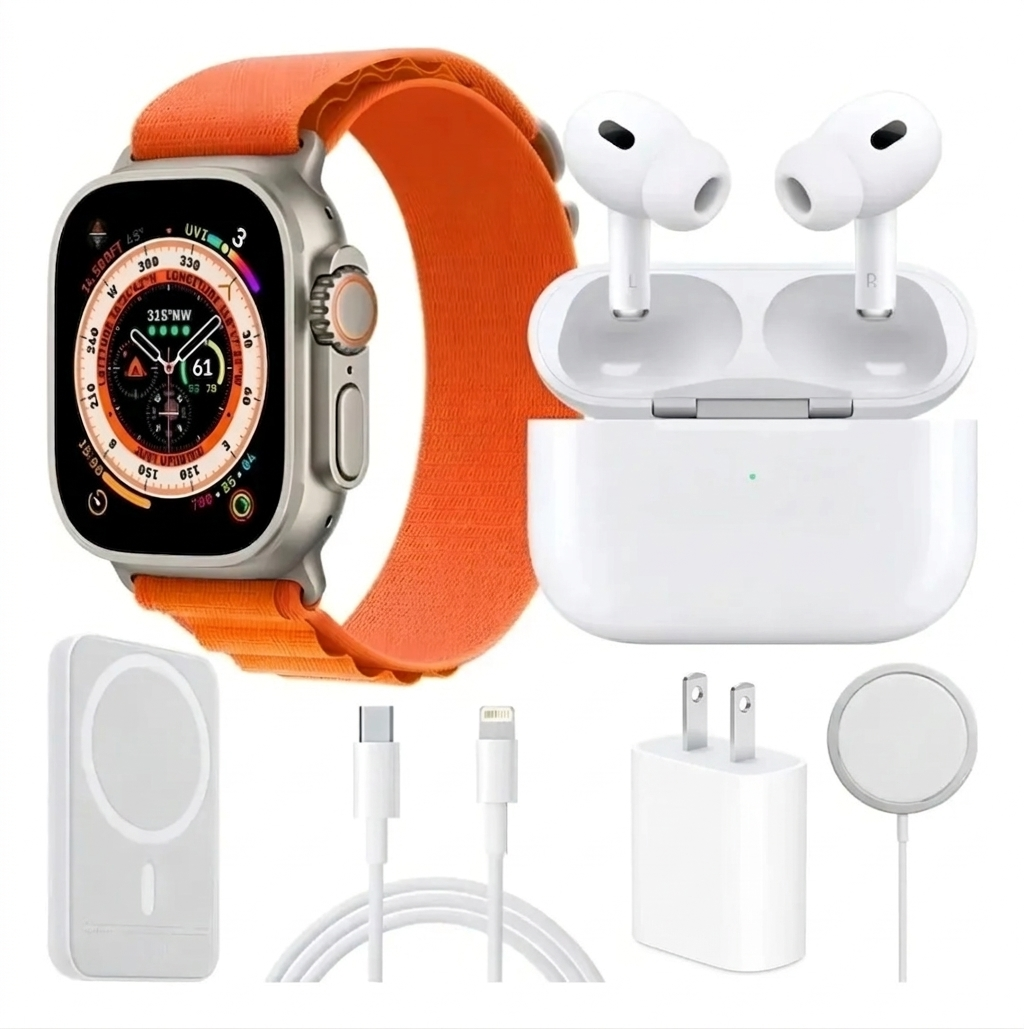 Set Smartwatch X8 Ultra+ Audífonos