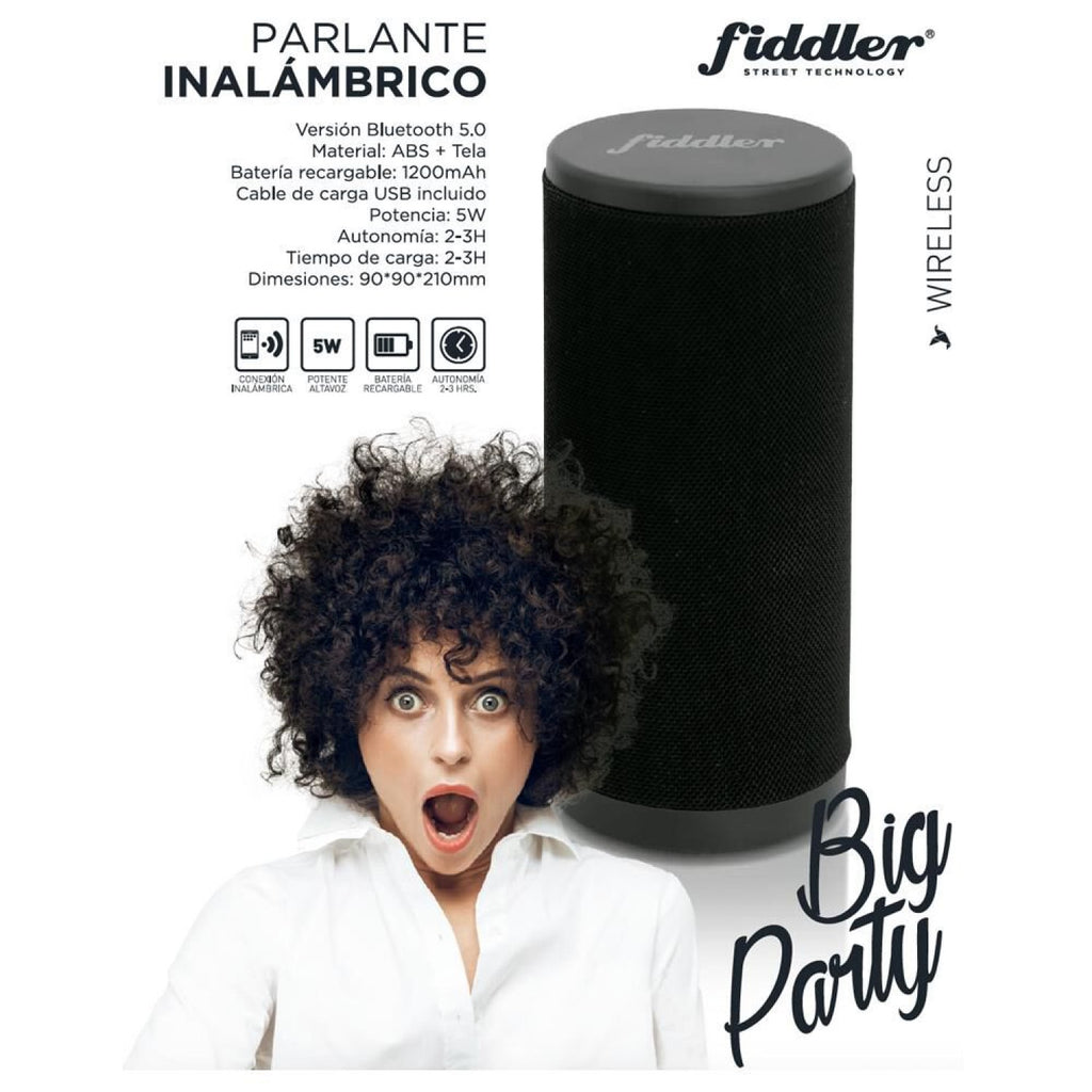 Parlante Portátil Bt Big Party Fiddler